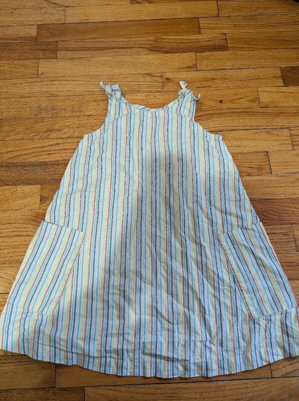 Hanna Andersson Rainbow Stripe Dress